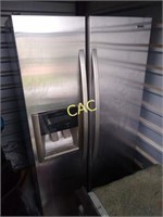 Stainless Refrigerator from an Estate