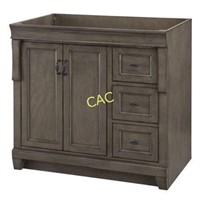 Naples 36 in. W Bath Vanity Cabinet Only in Distre