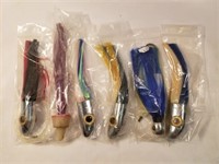 X6 Lure 7" New in Packages Multi Colors