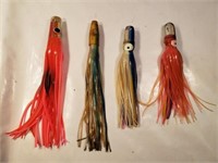 X4 Seven Strand & AHI P Lure 9" to 11" Multi Color