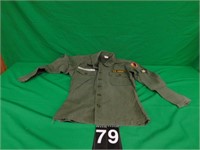 Small Army Utility Shirt With Patches