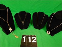 4 Fashion Necklaces