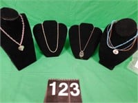 4 New Fashion necklaces