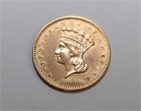 SUPER RARE 1856 US DOLLAR GOLD PIECE! $250.00-300