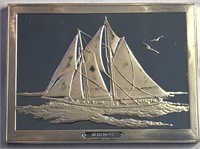 Sterling Silver Plaque, Bluenose