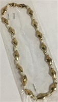 Rhinestone Gold Tone Necklace