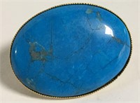 Costume Clip With Blue Stone