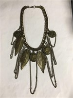 Decorative Brass Necklace