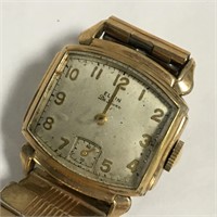 Elgin De Luxe 10k Gold Filled Wrist Watch