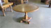 ROUND DINETTE PEDASTAL TABLE - NO CHAIRS