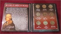 COLLECTION OF 100 YEARS OF NICKELS