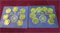 2 COLLECTIONS OF PRESIDENTIAL COINS