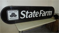 LIGHTED 1 SIDE STATE FARM SIGN - LARGE