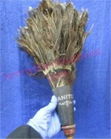 vintage "janitor" feather duster