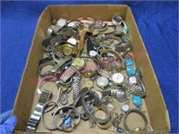 flat of various watches