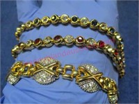 (3) joan rivers bracelets