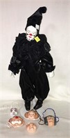 Balos Limited Edition Clown Doll In Orig. Box