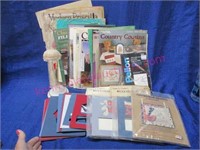 craft books -craft items -pin cushion -etc