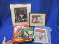 1920s sears & roebuck catalogues -framed pictures