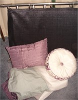 Folding Cot & King Bed Skirts with Pillows
