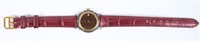 Ladies Hermes 18K Gold Plated Clipper Watch