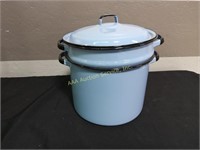 Graniteware cooker/strainer