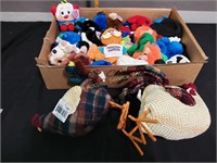 Box of stuffed animals - Ty, Puffkins