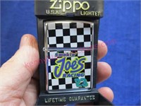 new old stock zippo lighter(smokin joes 23) in box