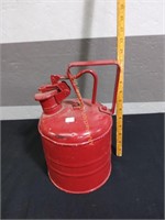 Vintage red gas can