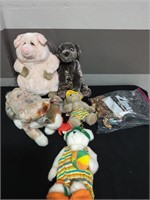 Box of Ty stuffed animals