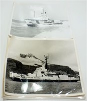 Coast Guard Original Photos of Ships in Action -