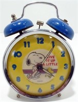 Rare All Original Snoopy Alarm Clock - Excellent