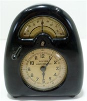 Very Old "Hawkeye Measured Time" Clock - Bakelite