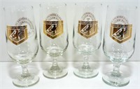 * Four Heileman Beer Glasses - Dated in 1970's &