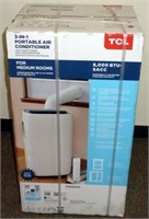 ** TCL 8,000 BTU Portable Air Conditioner - New