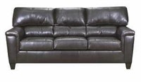 Thy Real  Leather Match  Sleeper Sofa New With