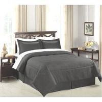 Qn Sz Black Wayfair Basics Comforter Bed In A Bag