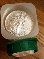 2011 American Silver Eagles in  Mint Tube
