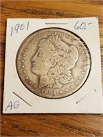 1901  Morgan Silver Dollar