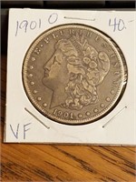 1901-O  Morgan Silver Dollar