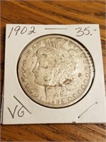 1902  Morgan Silver Dollar