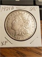 1921-D  Morgan Silver Dollar