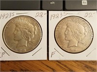 1923-S Peace Silver Dollars