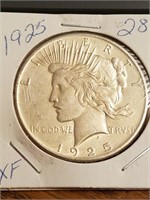 1925 Peace Silver Dollar