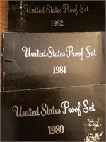 8 Assorted U.S. Mint Proof Sets (see pictures)