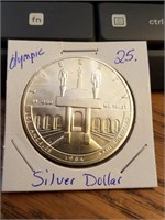 1984 Olympiad Silver Dollar