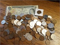 Large Assortment of Canada Money