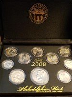2008 Phil. Mint Coin Set in Nice Display
