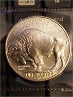 2001 Buffalo Silver Dollar