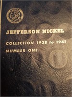Partial Jefferson Nickel Blue Book